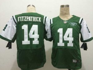 Nike New York Jets #14 Fitzpatrick green Jerseys(Elite)