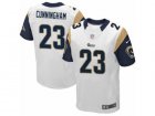 Nike Los Angeles Rams #23 Benny Cunningham Elite White NFL Jersey