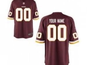 Men\'s Nike Washington Redskins Customized Game Team Color Jerseys (S-4XL)