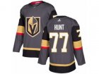 Adidas Vegas Golden Knights #77 Brad Hunt Authentic Gray Home NHL Jersey
