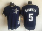 Astros #5 Jeff Bagwell Navy Cooperstown Collection Jersey