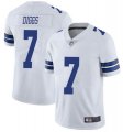 Nike Cowboys #7 Trevon Diggs White Vapor Untouchable Limited Jersey