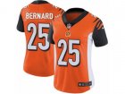 Women Nike Cincinnati Bengals #25 Giovani Bernard Vapor Untouchable Limited Orange Alternate NFL Jersey