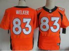 Nike NFL Denver Broncos #83 Wes Welker orange Jerseys(2013 Elite)