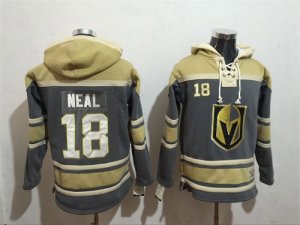 Vegas Golden Knights #18 James Neal All Stitched Hooded Sweatshirt