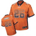 Nike Chicago Bears #26 Tim Jennings Orange Jersey(Elite Drift Fashion)