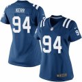 Womens Nike Indianapolis Colts #94 Zach Kerr Limited Royal Blue Team Color NFL Jersey