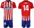 2018-19 Atletico Madrid 14 GABI Home Soccer Jersey