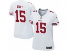 Women Nike San Francisco 49ers #90 Earl Mitchell White Vapor Untouchable Limited Player NFL Jersey