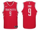 Nike NBA Houston Rockets #9 Zhou Qi Jersey 2017-18 New Season Red Jersey
