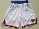Knicks White Nike Shorts
