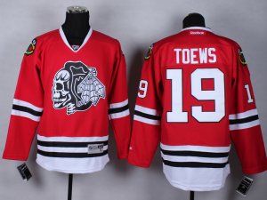 NHL Chicago Blackhawks #19 Jonathan Toews Stitched red jerseys[2014 new]