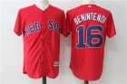 Red Sox #16 Andrew Benintendi Red Cool Base Jersey