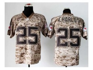 Nike jerseys kansas city chiefs #25 jamaal charles camo[2013 new Elite][USMC]