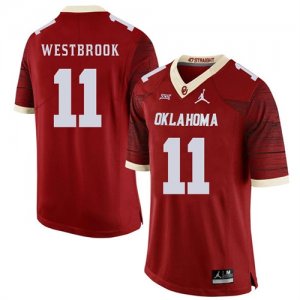 Oklahoma Sooners #11 Dede Westbrook Red 47 Game Winning Streak College Football Jersey