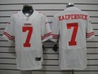 Nike NFL San Francisco 49ers #7 Colin Kaepernick white Jerseys[Elite]