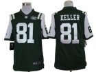 Nike NFL New York Jets #81 Dustin Keller Green Jerseys(Limited)