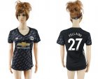 2017-18 Manchester United 27 FELLAINI Away Women Soccer Jersey