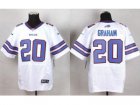 Nike Buffalo Bills #20 Corey Graham White Men Stitched jerseys(Elite)