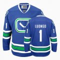 youth nhl vancouver canucks #1 luongo blue[3rd]