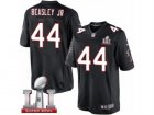 Mens Nike Atlanta Falcons #44 Vic Beasley Limited Black Alternate Super Bowl LI 51 NFL Jersey