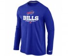Nike Buffalo Bills Critical Victory Long Sleeve T-Shirt LT.Blue