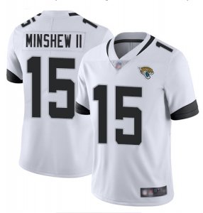 Nike Jaguars #15 Gardner Minshew II White Vapor Untouchable Limited Jersey