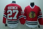 nhl chicago blackhawks #27 roenick red