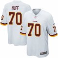 Mens Nike Washington Redskins #70 Sam Huff Game White NFL Jersey