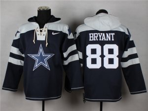 Nike Dallas Cowboys #88 88 bryant blue-grey jerseys[pullover hooded sweatshirt]