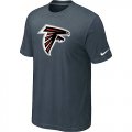 Atlanta Falcons Sideline Legend Authentic Logo T-Shirt Grey