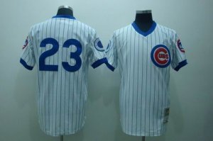 mlb chicago cubs #23 sandberg m&n white