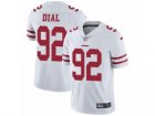 Mens Nike San Francisco 49ers #92 Quinton Dial Vapor Untouchable Limited White NFL Jersey