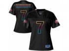 Women Nike San Francisco 49ers #7 Colin Kaepernick Game Black Fashion NFL Jersey