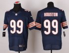 Nike Chicago Bears #99 HOUSTON blue jerseys[Elite]