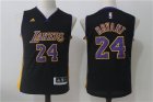 Lakers #24 Kobe Bryant Black Youth Swingman Jersey