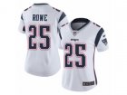 Women Nike New England Patriots #25 Eric Rowe Vapor Untouchable Limited White NFL Jersey