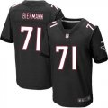 Nike Atlanta Falcons #71 Kroy Biermann Black jerseys(Elite)