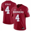 Oklahoma Sooners #4 Kenny Stills Red College Football Jersey