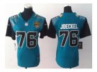 Nike Women NFL Jacksonville Jaguars #76 Luke Joeckel green Jerseys(NEW)