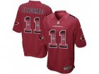 Nike Arizona Cardinals #11 Larry Fitzgerald Red Team Color Mens Stitched NFL Limited Strobe Jersey