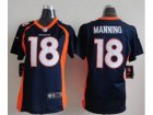 Nike women jerseys denver broncos #18 peyton manning blue[new nike]