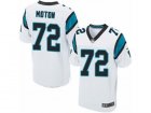 Mens Nike Carolina Panthers #72 Taylor Moton Elite White NFL Jersey