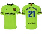 2018-19 Barcelona 21 ANDRE GOMES Away Thailand Soccer Jersey