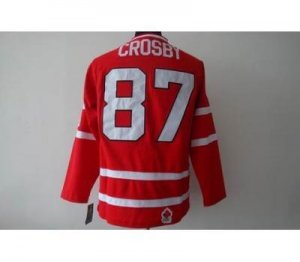 nhl team canada #87 crosby 2010 olympic red