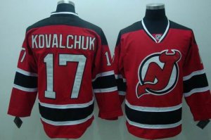 nhl devils #17 kovalchuk redbalck