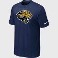 Jacksonville Jaguars Sideline Legend Authentic Logo T-Shirt D.Blue