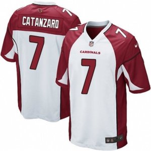 Mens Nike Arizona Cardinals #7 Chandler Catanzaro Game White NFL Jersey