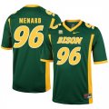 North Dakota State Bison 96 Greg Menard Green College Football Jersey