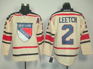 nhl new york rangers #2 leetch white[2011 new]